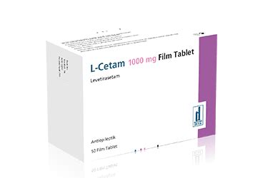 L-cetam 1000 Mg 50 Film Tablet