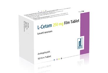 L-cetam 250 Mg 50 Film Tablet