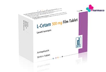 L-cetam 500 Mg 50 Film Tablet