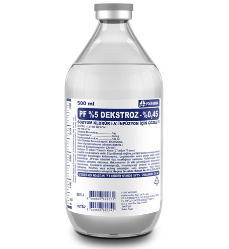 Lafleks %5 Dekstroz %0,45 Sodyum Klorur Coz. 500 Ml Setsiz