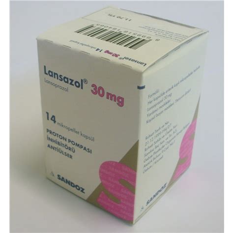 Lansazol 30 Mg 14 Mikropellet Kapsul