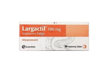 Largactil 100 Mg Kapli Tablet (30 Tablet)