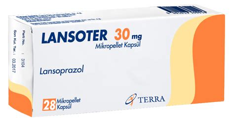 Lasotab 30 Mg Mikropellet Kapsul (28 Kapsul)