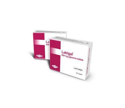Latrigal 200 Mg 30 Cigneme Tableti