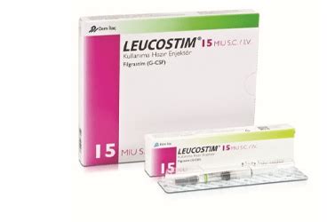 Leucostim 15 Miu Sc/iv Sc/iv Kullanima Hazir Enjektor 10 Enjektor/kutu