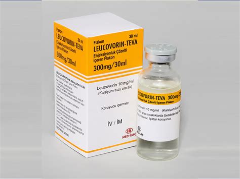 Leucovorin-teva 300 Mg 1 Flakon