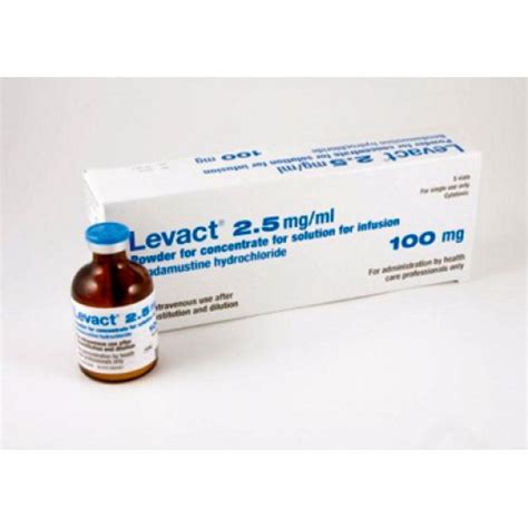 Levact 100 Mg Infuzyonluk Cozelti Icin Toz Iceren 5 Flakon