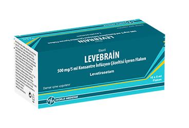Levebrain 500 Mg/ 5 Ml Konsantre Inf.coz. Iceren 10 Flakon