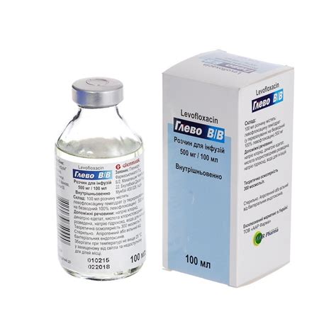 Levoflox 500 Mg/100 Ml Iv Infuzyonluk Cozelti
