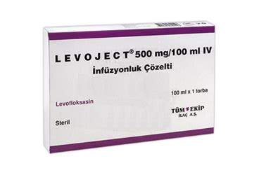 Levoject 500 Mg/100 Ml Iv Infuzyon Cozelti 1 Torba