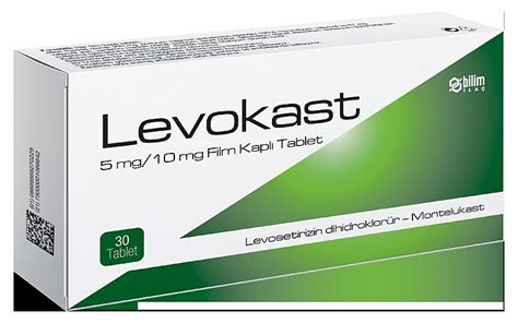 Levokast 5/10 Mg 30 Film Kapli Tablet