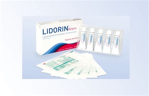 Lidorin Krem (5 Gr 5 Adet)