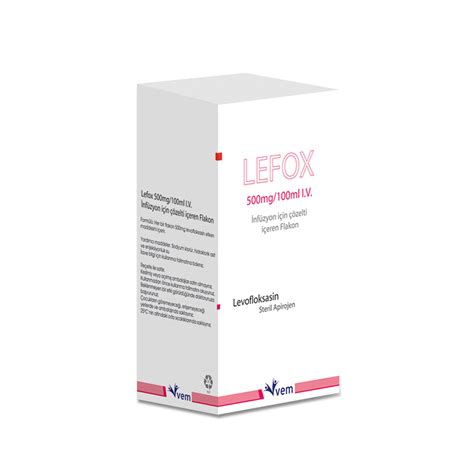 Lievo 500 Mg/100 Ml Iv Perfuzyonluk Cozelti Iceren Flakon