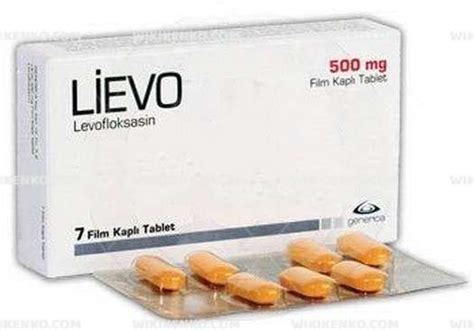Lievo 500 Mg 7 Film Tablet
