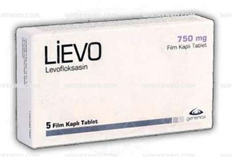 Lievo 750 Mg 5 Film Tablet