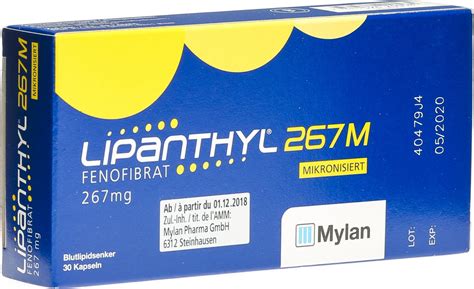 Lipanthyl 267 Mg 30 Kapsul