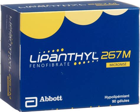 Lipanthyl 267 Mg 90 Kapsul