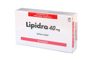 Lipidra 40 Mg 30 Film Tablet