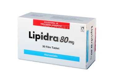 Lipidra 80 Mg 30 Film Tablet