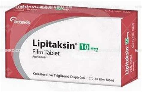 Lipitaksin 10 Mg 90 Film Tablet