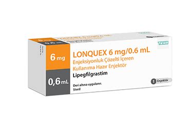 Lonquex 6 Mg/0,6 Ml Kullanima Hazir Dolu Enjektor(1 Adet)