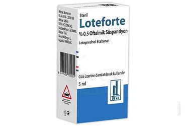 Loteforte %0,5 Oftalmik Suspansiyon (5 Ml)