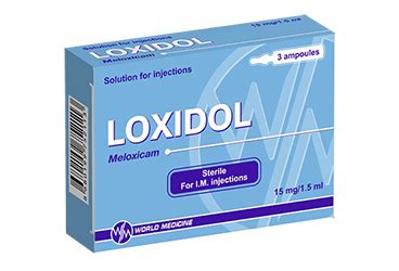 Loxidol 15 Mg/1,5 Ml Im Enjeksiyonluk Cozelti Iceren Ampul (3 Ampul)