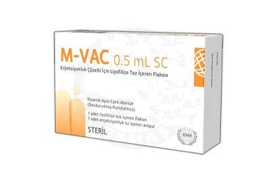 M-vac 0,5ml Sc Enjeksiyonluk Cozelti Tozu Ve Cozucusu