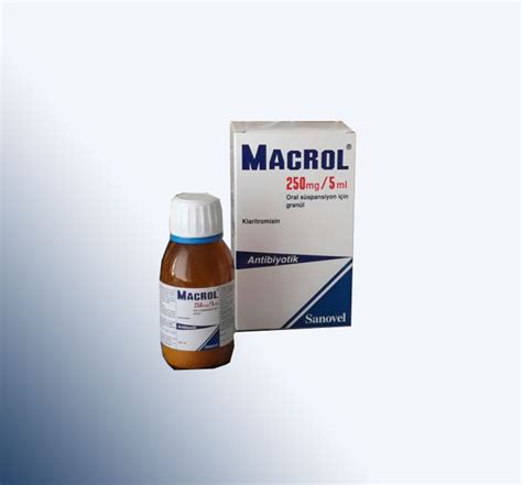 Macrol 250 Mg/5 Ml 50 Ml Susp