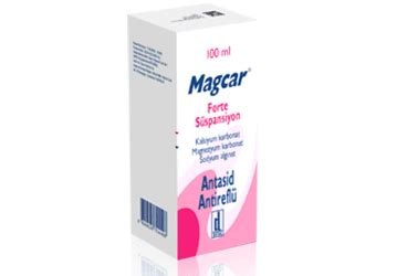 Magcar Forte 600 Mg / 70 Mg /150 Mg /5 Ml Suspansiyon (100 Ml)