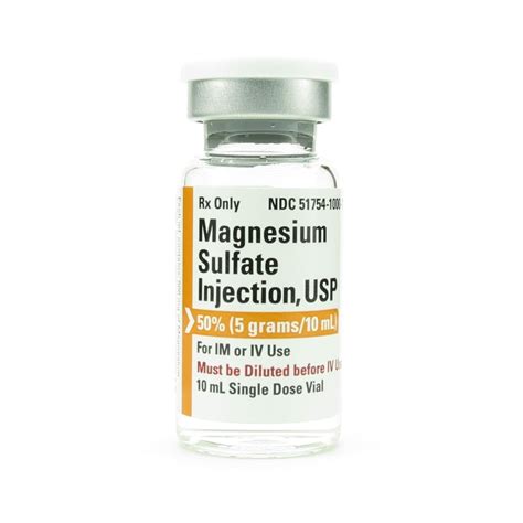 Magnezyum Sulfat %15 10 Ml