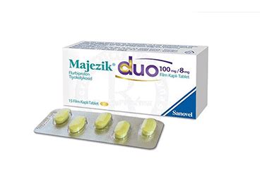 Majezik Duo 100 Mg/8 Mg 15 Film Kapli Tablet