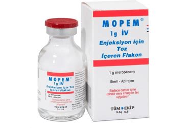 Maxipen 1000 Mg Iv Enjeksiyon Ve Infuzyon Icin Toz Iceren 1 Flakon