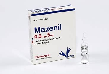 Mazenil 0,50 Mg/5 Ml Iv Enj. Icin Coz. Iceren 5 Ampul