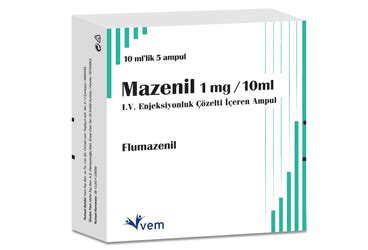 Mazenil 1 Mg/10 Ml Iv Enj. Icin Coz. Iceren 5 Ampul