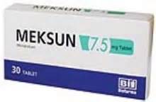 Meksun 7,5 Mg 30 Tablet