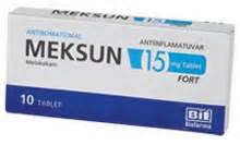 Meksun Fort 15 Mg 10 Tablet
