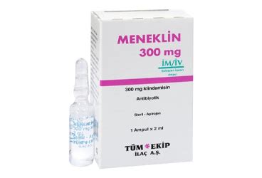 Meneklin 300 Mg 1 Ampul