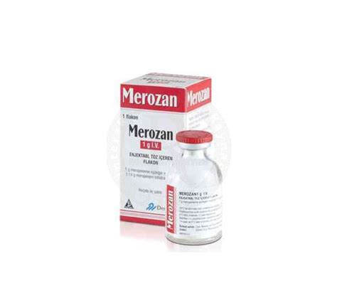 Merozan 1 Gr Enjektabl Toz Iceren 1 Flakon