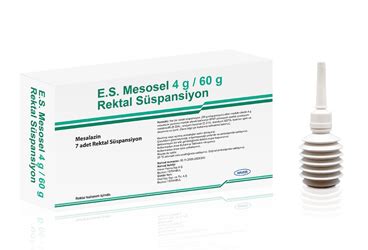 Mesosel 4 G/60 G Rektal Suspansiyon(7 Adet)