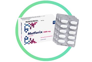 Metforix 1000 Mg 100 Film Kapli Tablet (100 Adet)