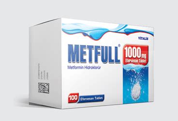 Metfull 1000 Mg 100 Efervesan Tablet