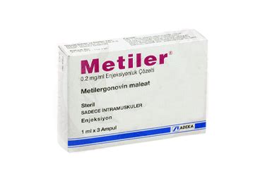 Metiler 0,2 Mg/ml Enjeksiyonluk Cozelti