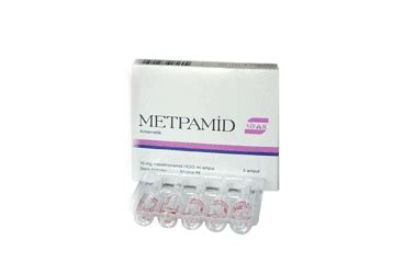 Metpamid 10 Mg/2 Ml Enjeksiyonluk Cozelti (5 X 2 Ml Ampul)