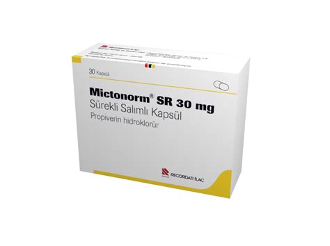 Mictonorm Sr 30 Mg Surekli Salinimli 30 Kapsul