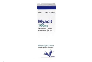 Mikafungus 100 Mg I.v. Infuzyonluk Cozelti Hazirlamak Icin Toz 1 Flakon