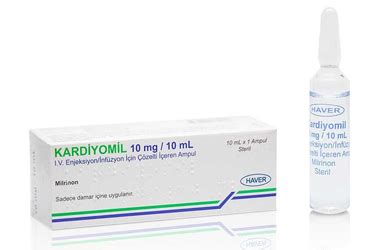 Milricor 10 Mg/ 10 Ml Iv Enjeksiyon Infuzyon Icin Cozelti Iceren 1 Ampul