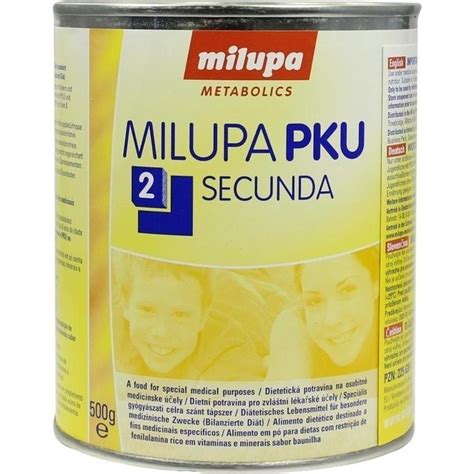 Milupa Pku 2 Secunda 500 Gr Metal Kutu Icinde Toz