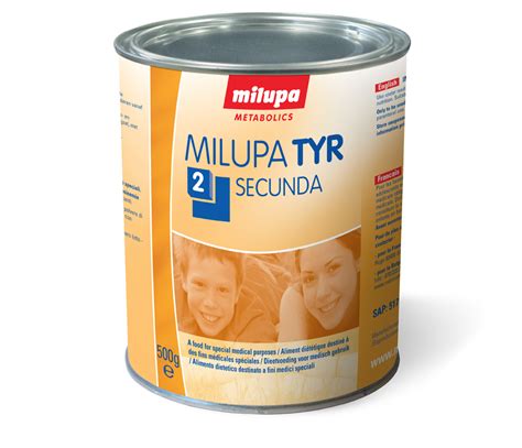 Milupa Tyr 2 Secunda 500 G