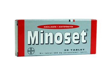 Minoset 500 Mg 20 Tablet